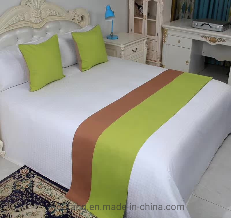 High Quality Cotton Linen Hotel Bed Linen Hotel Bed Runner