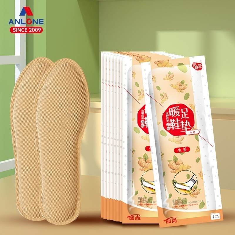 8hours Physical Therapy Disposable Warm-Keeping Insole for Foot with Self-Heating Function