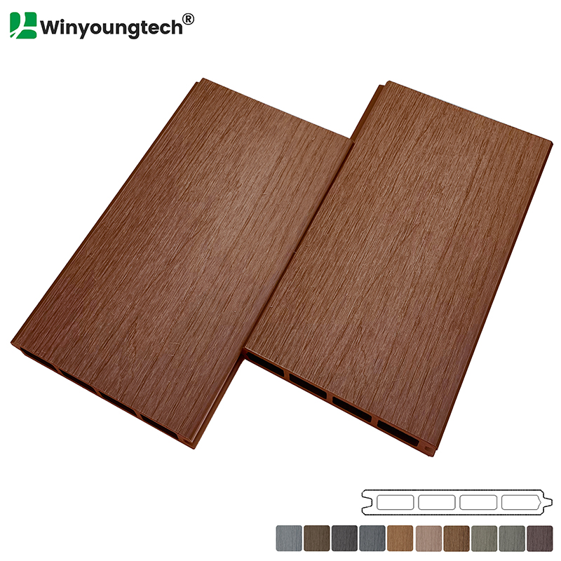 Wholesale Customized Co-Extrusion WPC Fence Waterproof Wood Plastic Composite Privacy Fencing