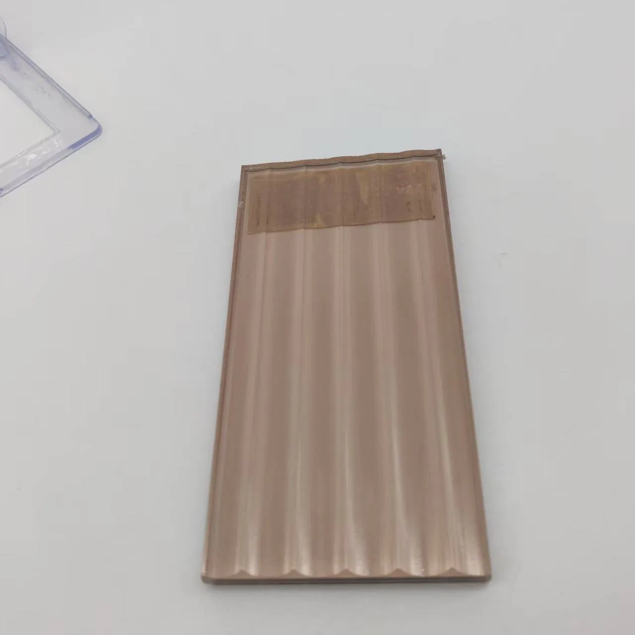 Premium Patterned Tempered Glass Panel for Elegant Interiors