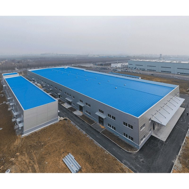 Heat Insulated Fireproof PU/Rockwool Sandwich Panel Prefab Storage Room