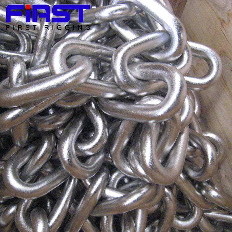 Factory Price U. S. /U. K Stainless Steel/Carbon/Alloy Steel Link/Tire G80 Lifting Chain for Boom/Anchor/Mine/Load/Antiskid with CE/ISO/BV/CCS Certificate