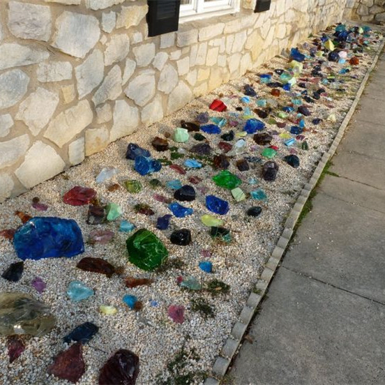 China Wholesale Large Building Glass Rocks for Ebay