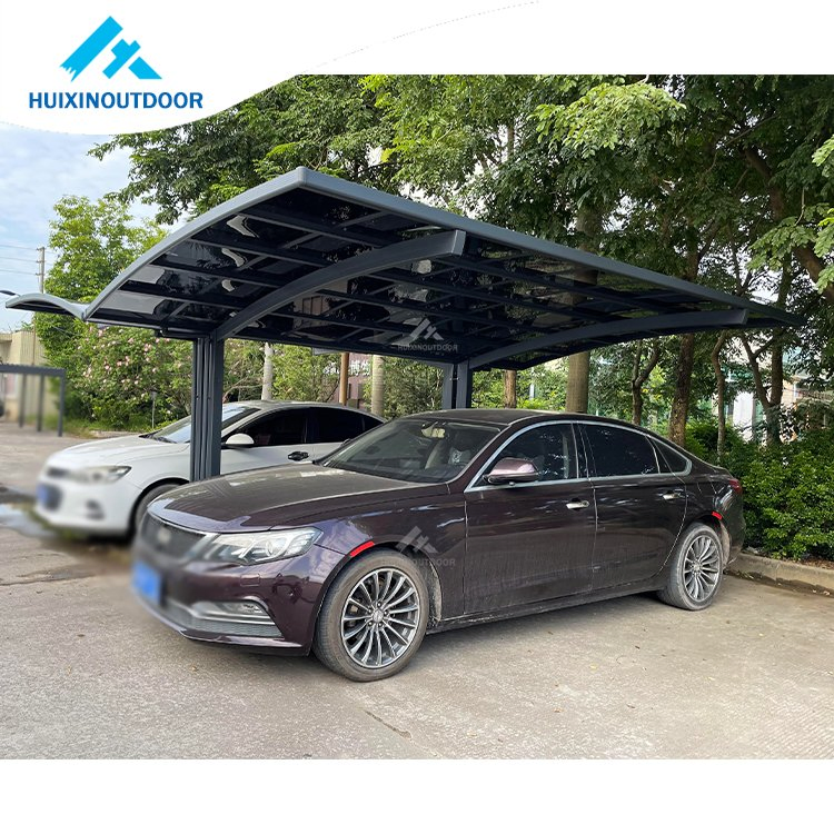 Conservatory Waterproof Conpy Outdoor Motorized Carport Pergola with Canopy Garden Waterproof Pergola Carport