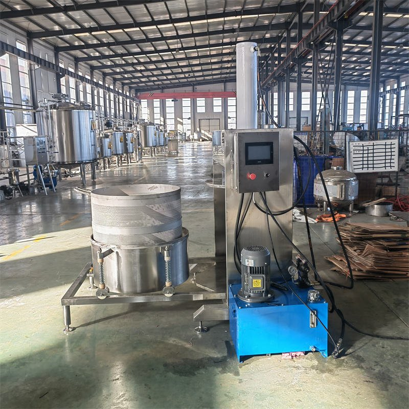 Hydraulic Type Press Machine for Dry Yogurt Processing Production Line