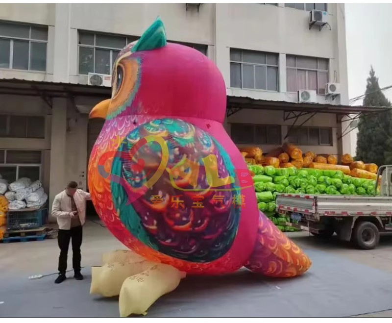 Boyi Inflatable Animal Stage Decoration Inflatable Owl Bird