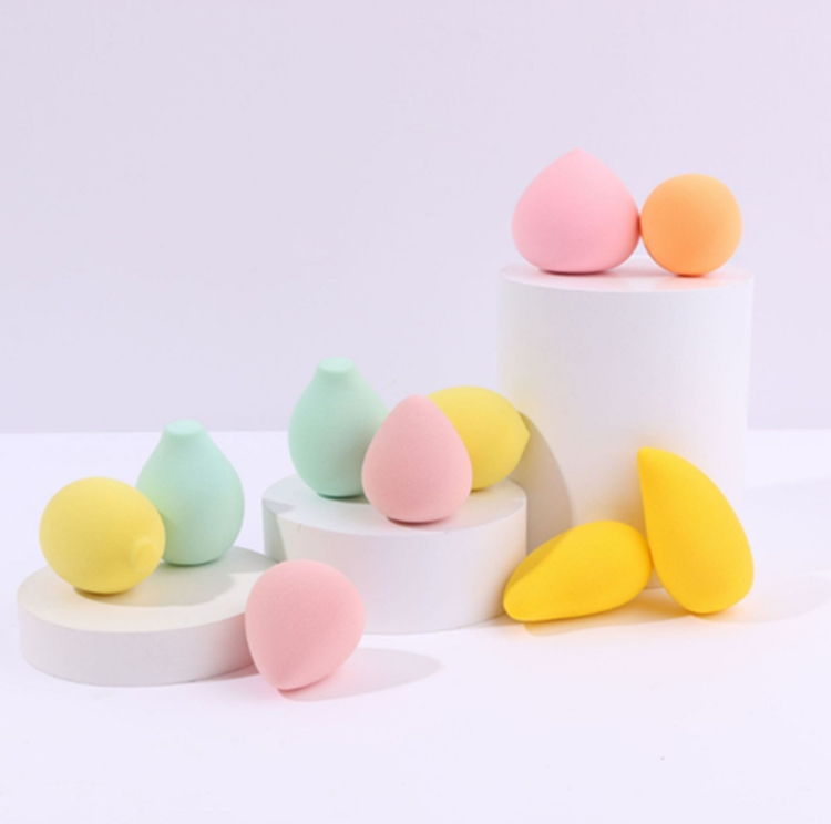 Microfiber Cosmetic Puff Foundation Powder Smooth Cream Multi Shape Water Face Beauty Makeup Sponge