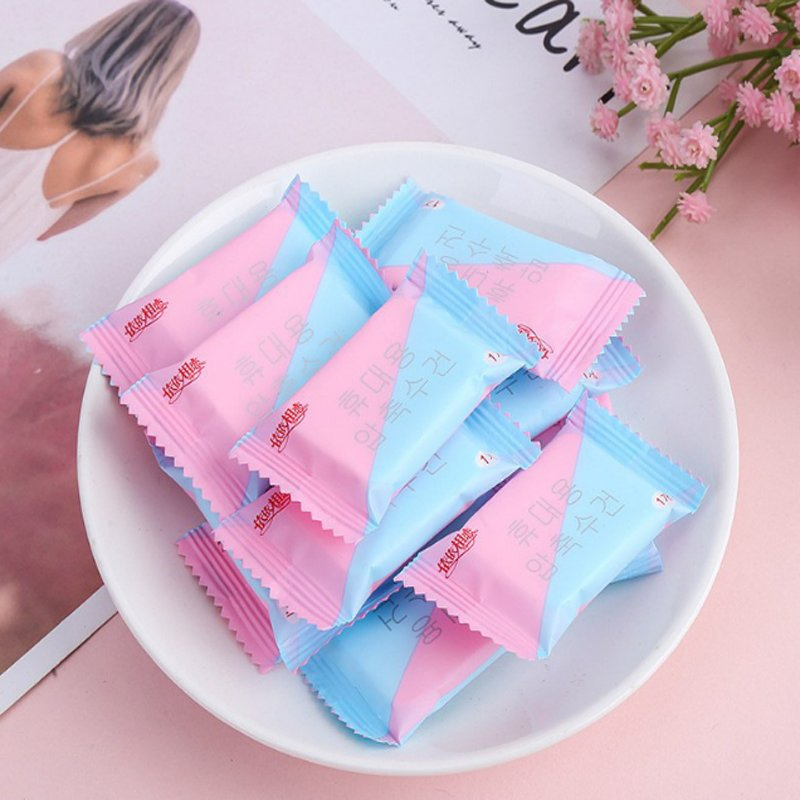 Biodegradable Tablet Napkin Mini Coin Tissue Disposable Portable Travel Compressed Towel