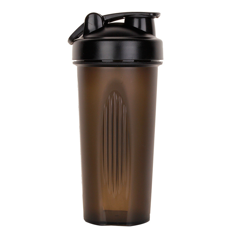 BPA Free Custom Logo 500ml Gym Protein Plastic Cup Shaker Bottle