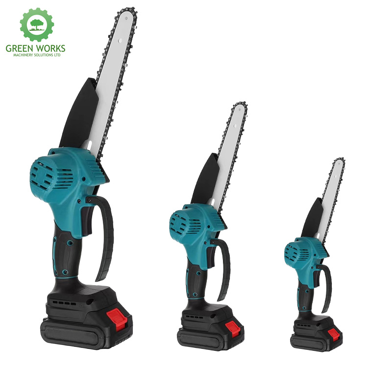 Wholesale Mini 1-Hand Lithium Cordless Electric Chainsaw for Household Use