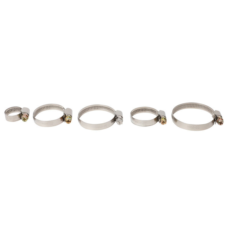 German Type Clamp with Welding Point DIN 3017 9mm Bandwidth 170-190mm