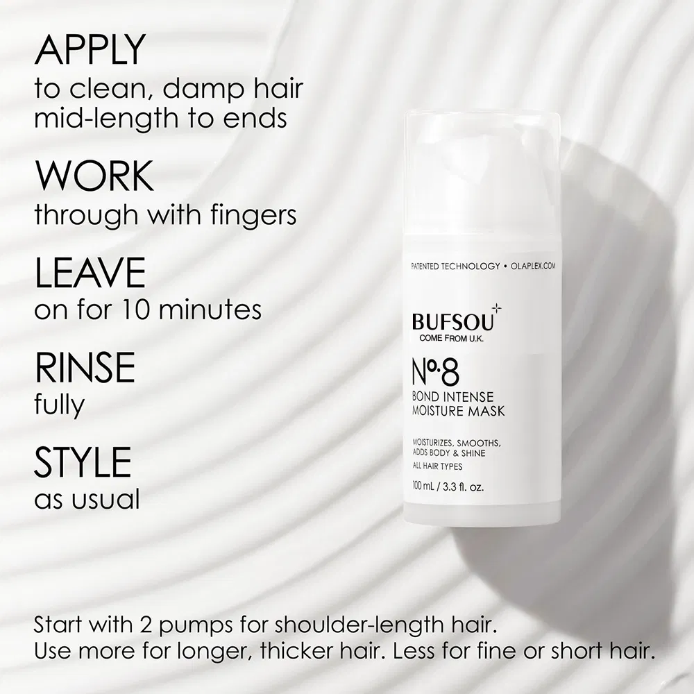 Bufsou Hair Treatment Masque Private Label Repairing Collagen Professional Salon Hair Care Treatment Protein Hair Mask