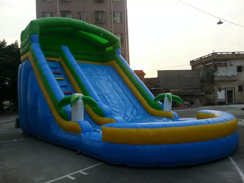 2024 New Most Popular Outdoor Inflatable Pool Slide