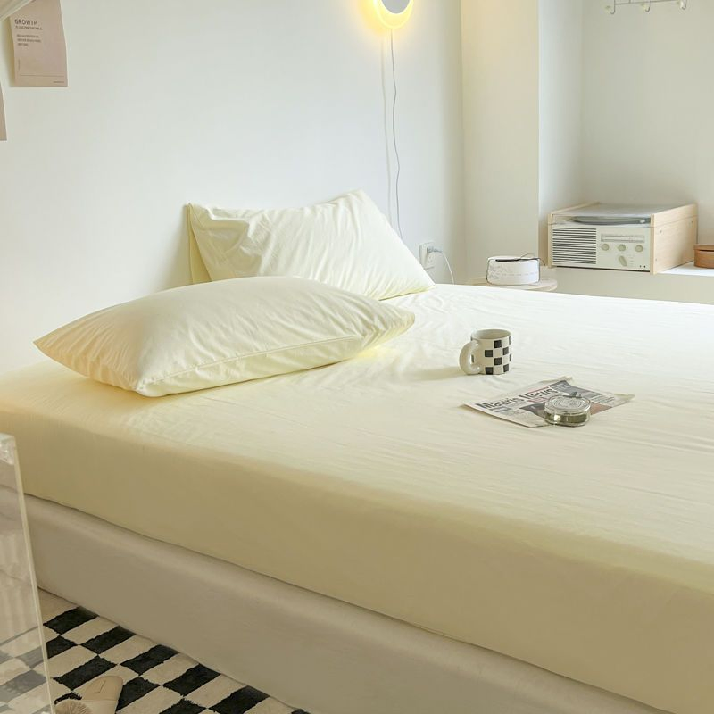 Wholesale Custom Soft Hotel Bed Cotton Home Fitted Sheet