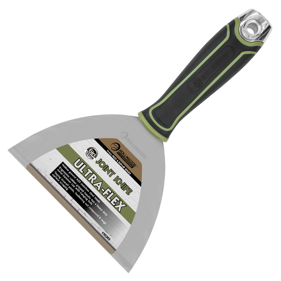 Rolingdog-Elite 50385 Stainless Steel 6 Inch Putty Knife Ultra -Flex