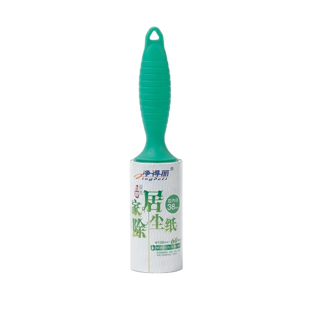 Manual Wide 4 Inches 30 60 100 105 Sheets Adhesive Tear Paper Sticky Pet Hair Remover Cleaning Clothes Lint Roller