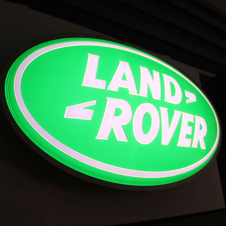 Custom LED Car Dealership Vacuum Forming Light Box