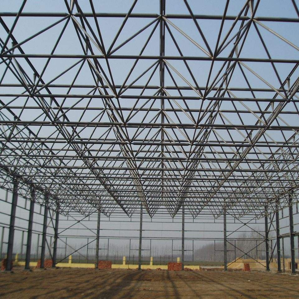 Lightweight High Load Bearing Steel Structure Framework for Large Span Industrial Buildings