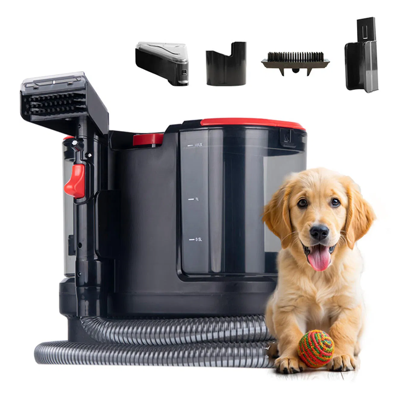 Household Handheld Wet Dry Vacuum Cleaner for Carpet Upholstery