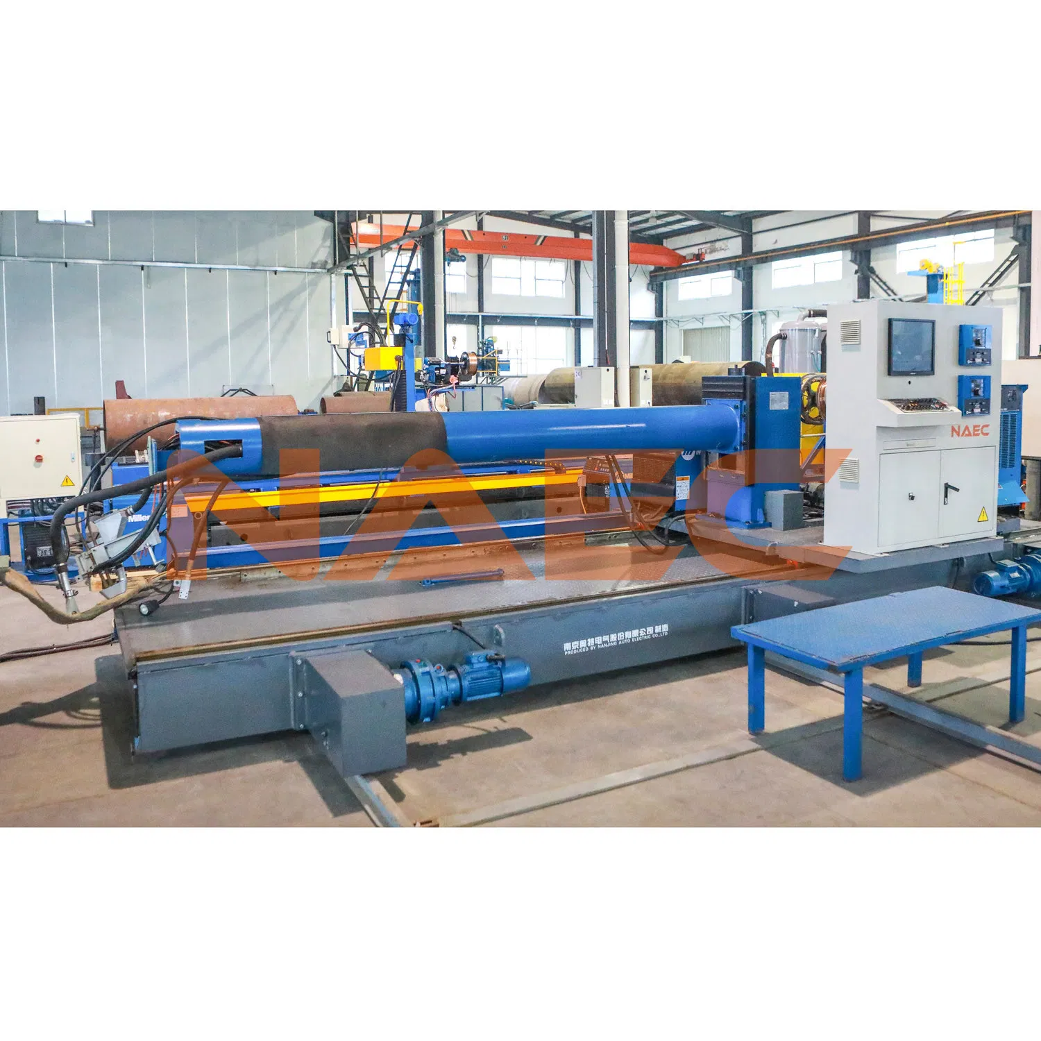 High Efficient Solution for Pipe Pressure Vessel Fit-up and Welding