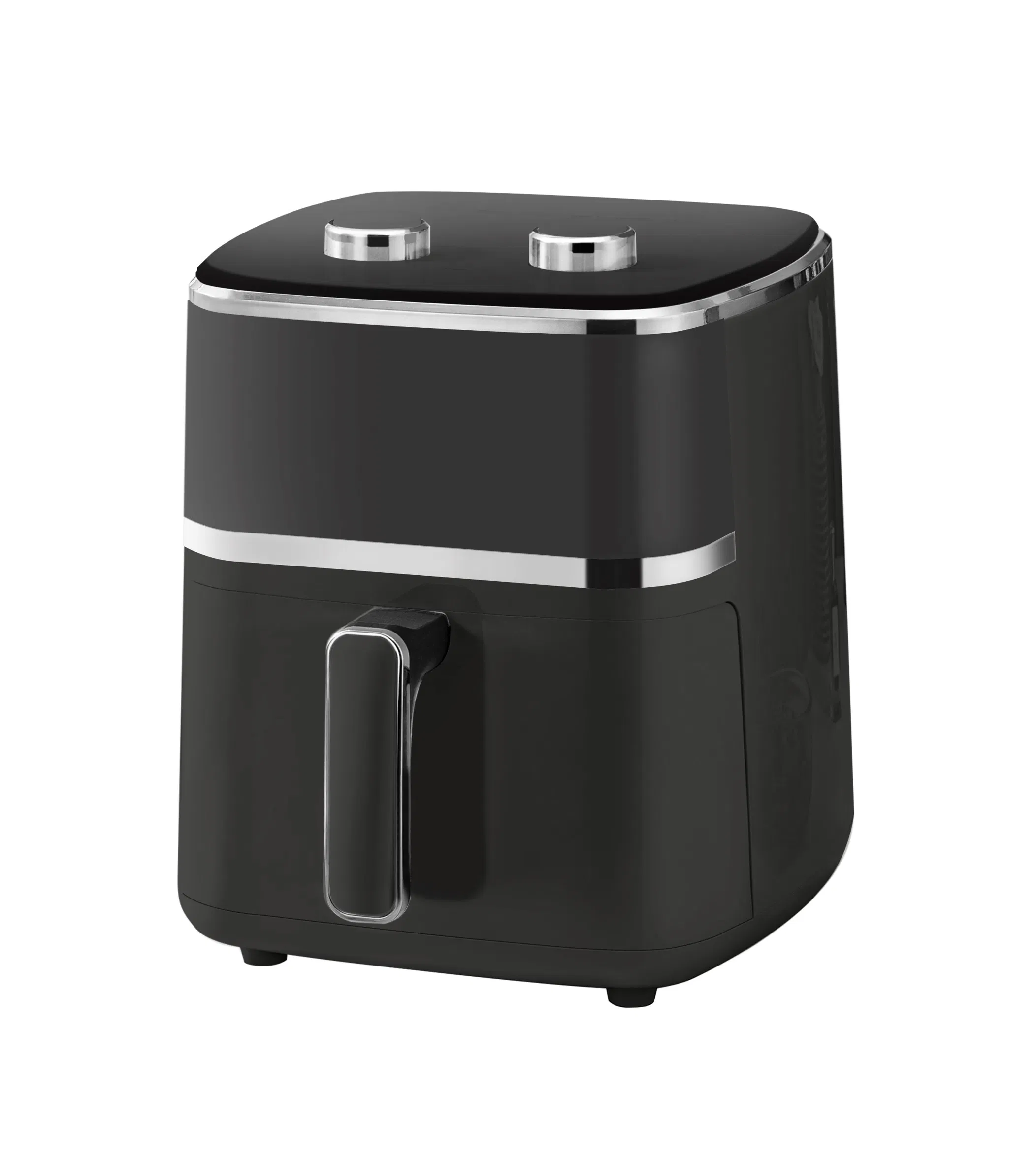 Premium Smart Air Fryer with Touch Screen and Visible Machinery