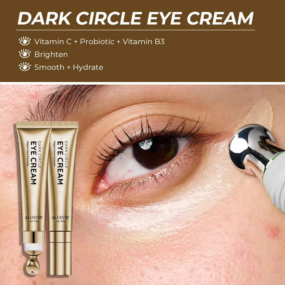 Brightening Anti Aging Removing Dark Circles Puffiness Removal Cream with Applicator