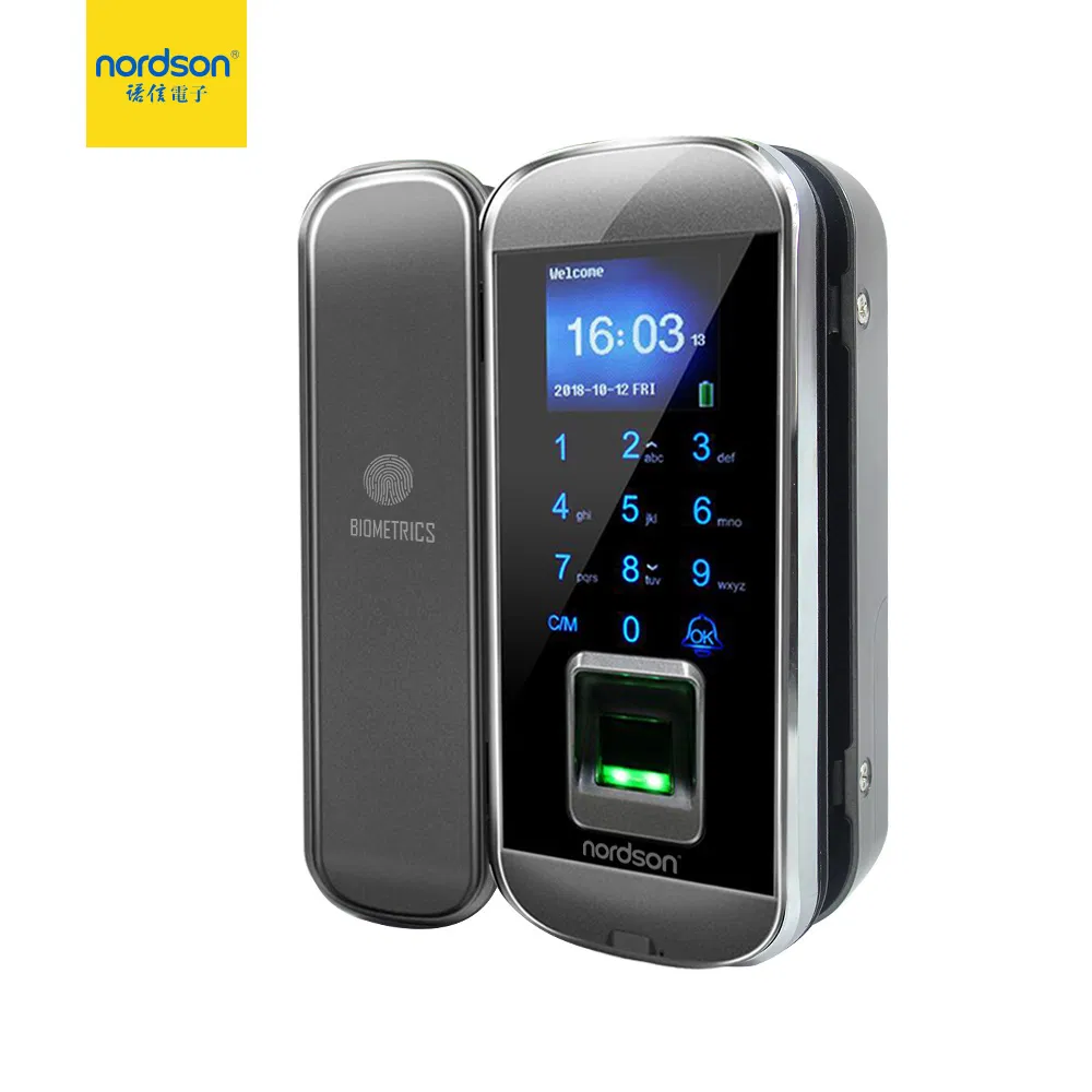 Simple to Operate Large Capacity Center Wireless Glass Biometric Fingerprint Safe Elevator Access Control Door Lock Handle System