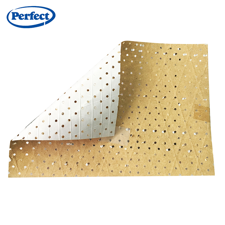 Aluminum Foil Insulation Perforated Foil with White PP Scrim Kraft Facing