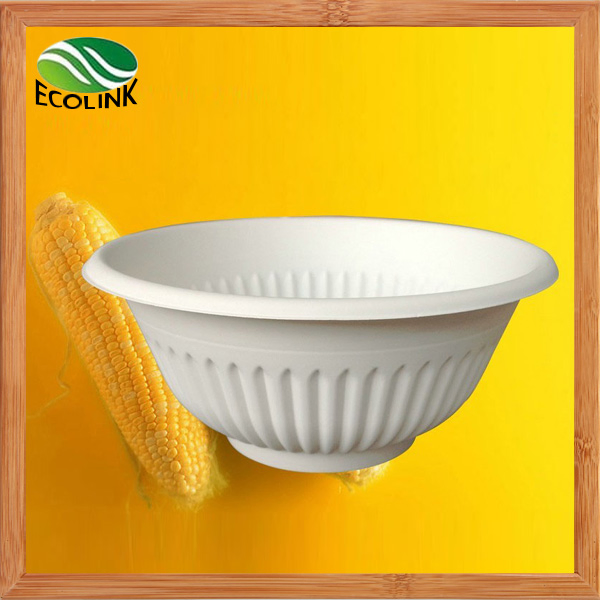 270ml Disposable Crockery Cornstarch Bowl