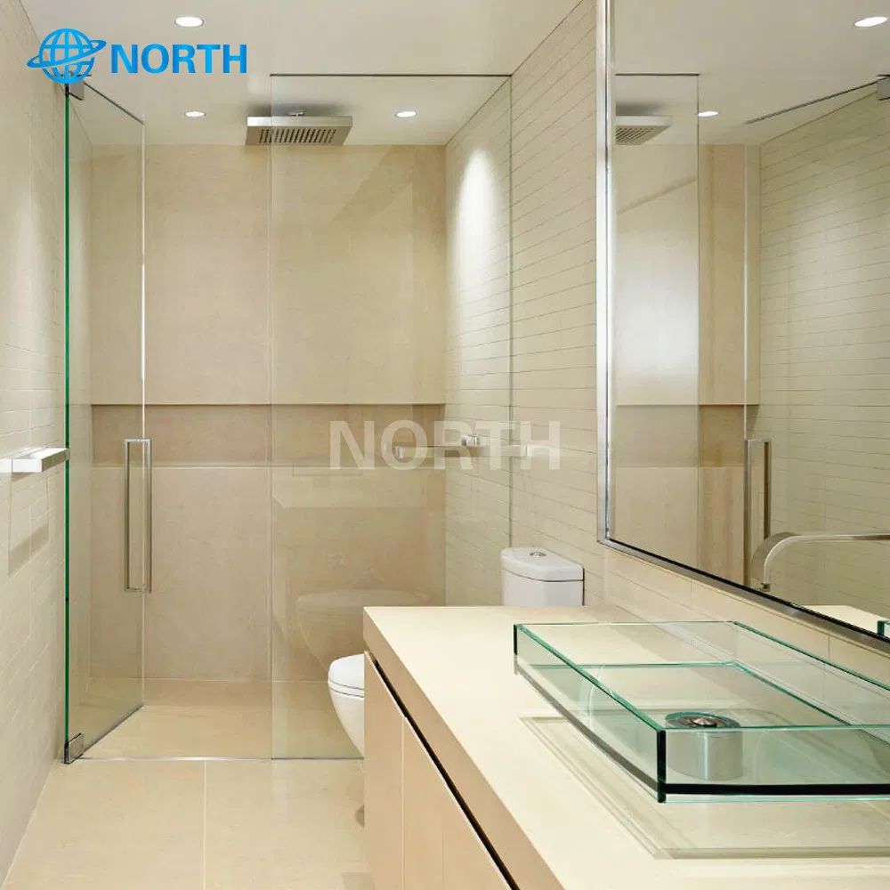Gradient Acid Etched Ultra Clear Glass Frost Glass for Partition