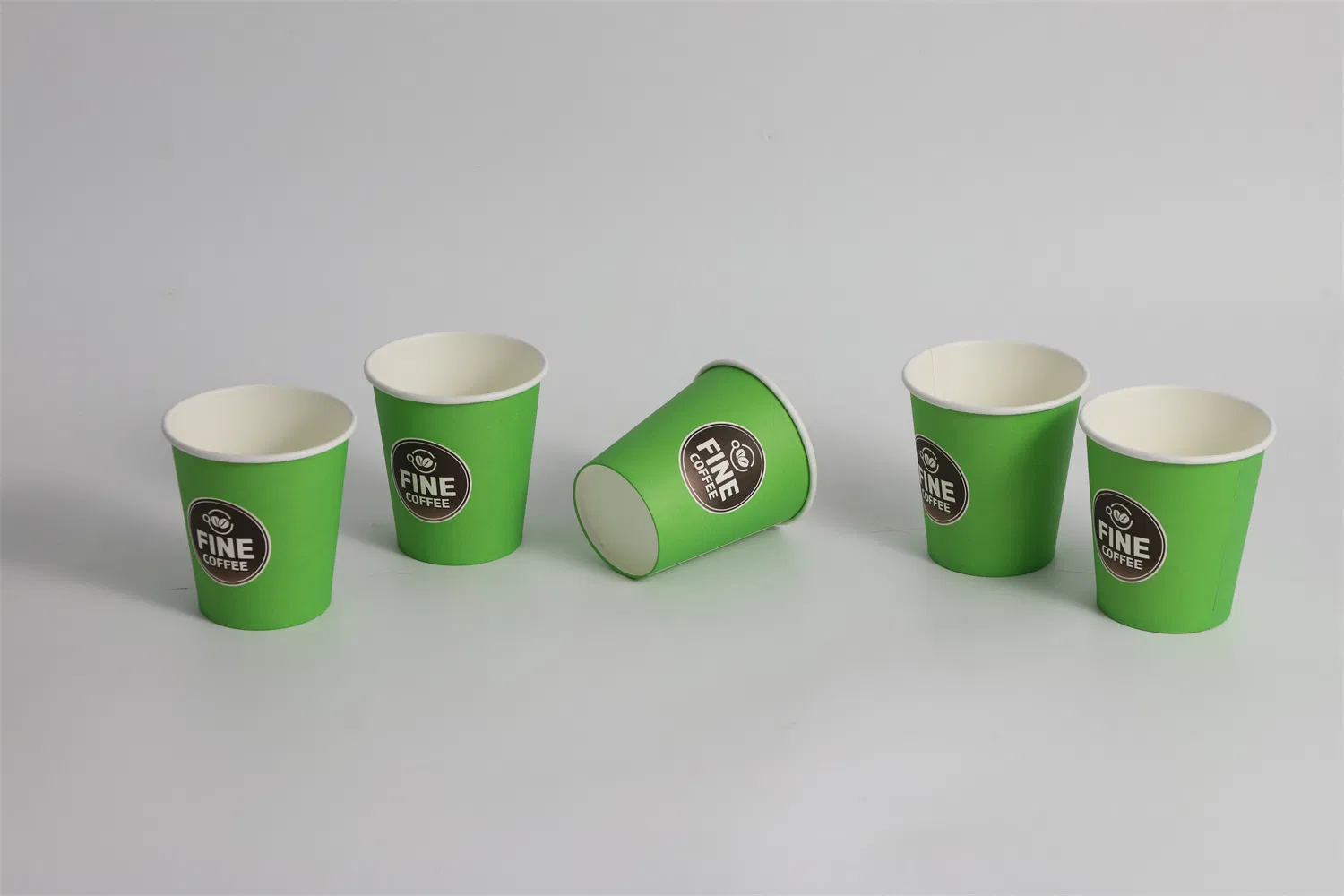 Бумажные стаканчики 8oz с логотипом для вендинга