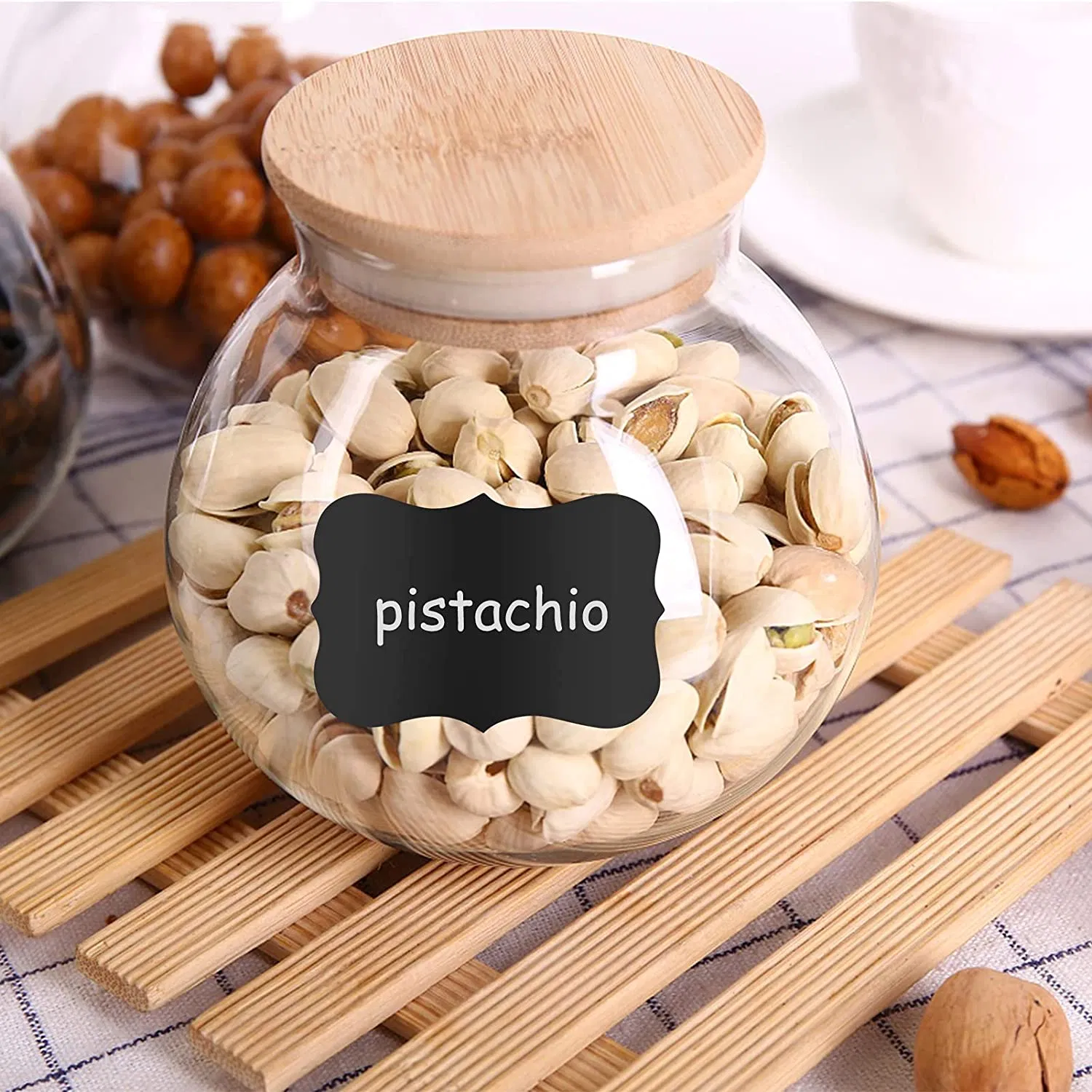 Waterproof Erasable Labels for Storage Jars and Containers