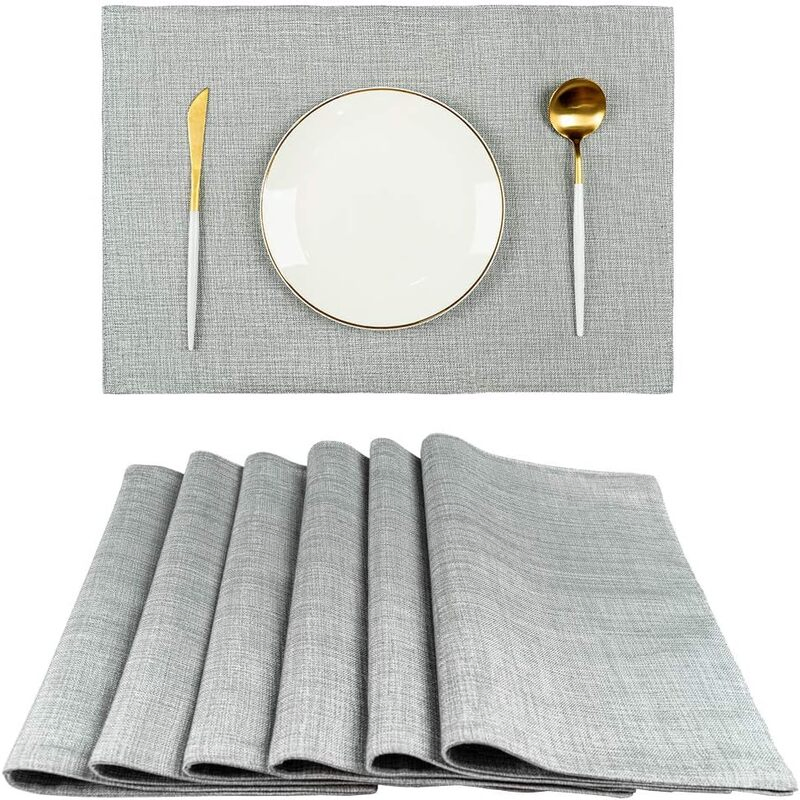 Elegant Spill-Resistant Table Mats for Upscale Dining Decor