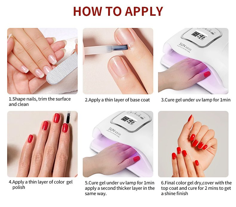 Kerui Factory Direct Sales 60-Color One Color Per Bottle Gel Polish