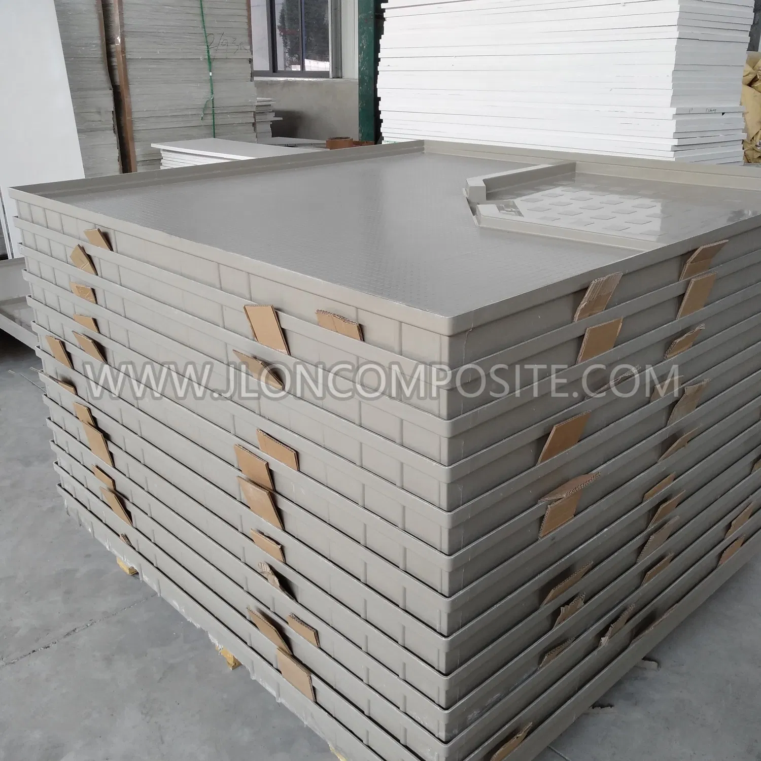 Extra Large Size SMC Hot Cast Shower Tray