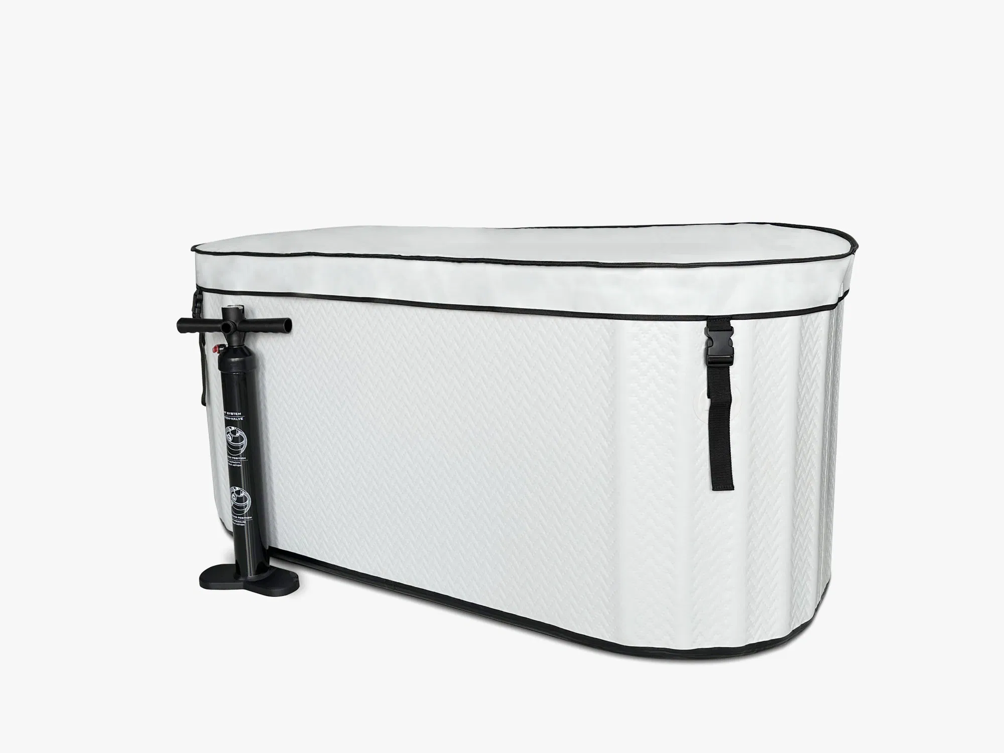 Надувная ванна для ледяных ванн с охладителем