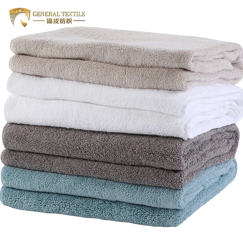 Thick White Cotton Towels for Hotel SPA Relaxation and Bathroom Use