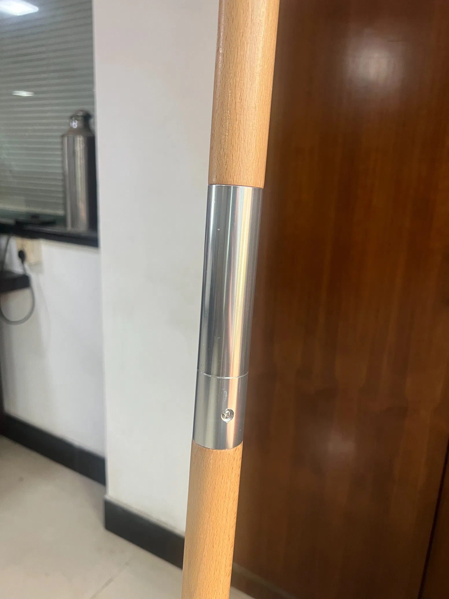 Garden Tassel Wooden Parasol Umbrella 1.5m 8ribs 32mm Pole Beech Wood