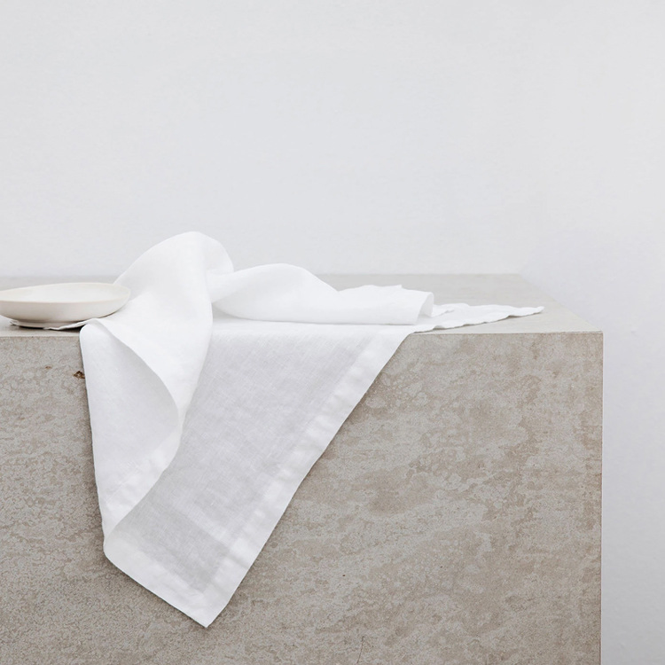 White Cloth Napkins White Material Napkins Banquet Tablecloth Napkin Brand Tablecloth Blue