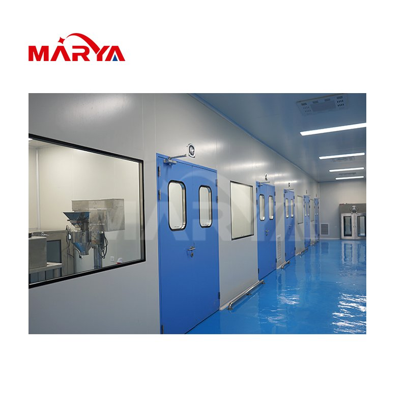 Marya Pharmaceutical GMP Standard ISO5/ISO6/ISO7 Modular Sterile Clean Room HVAC System Turnkey Project China Manufacturers