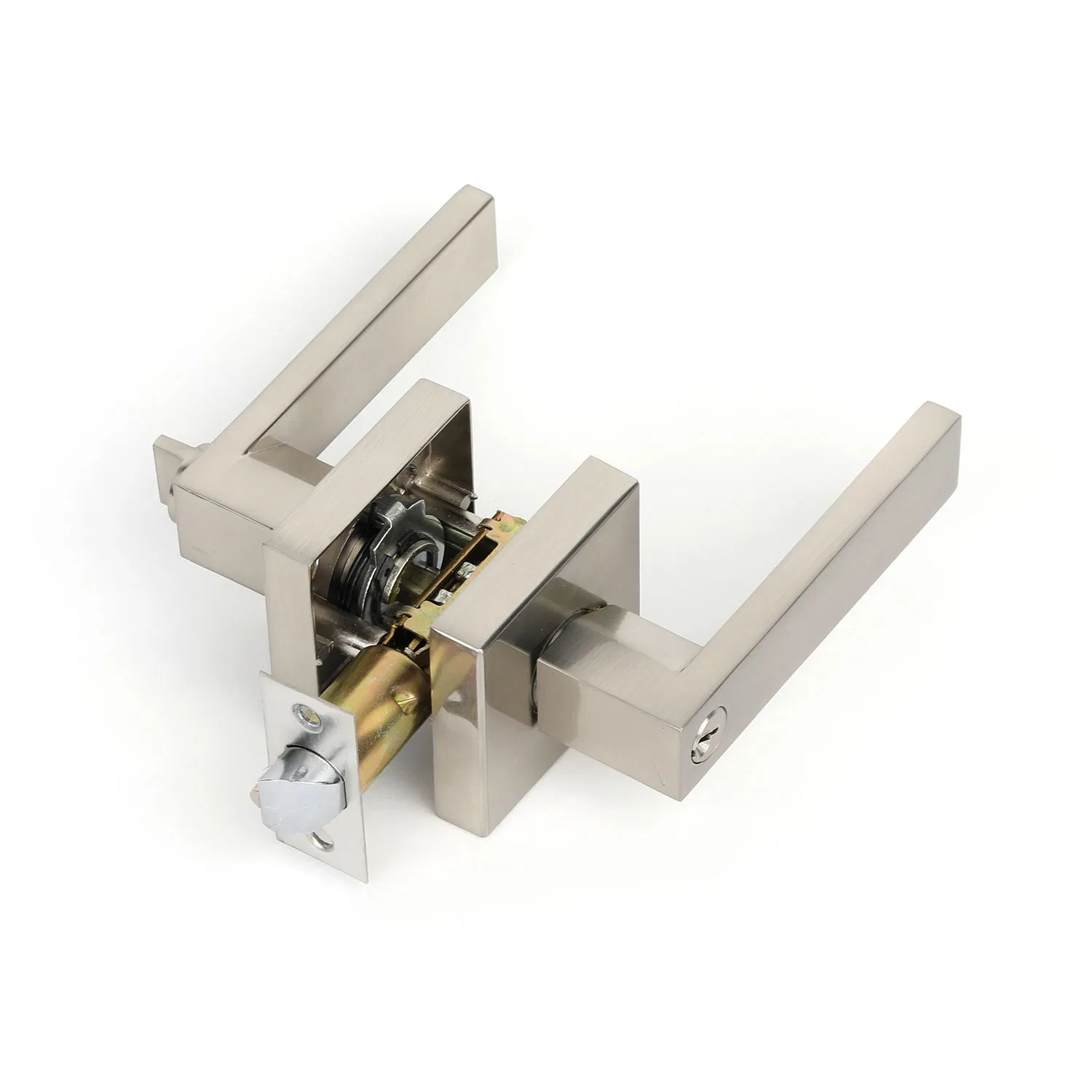 Zinc Alloy Door Locks Hardware Tubular Handle Commercial Cylindrical Entrance Privacy Passage Heavy Duty Security Handle Lever Lock-815