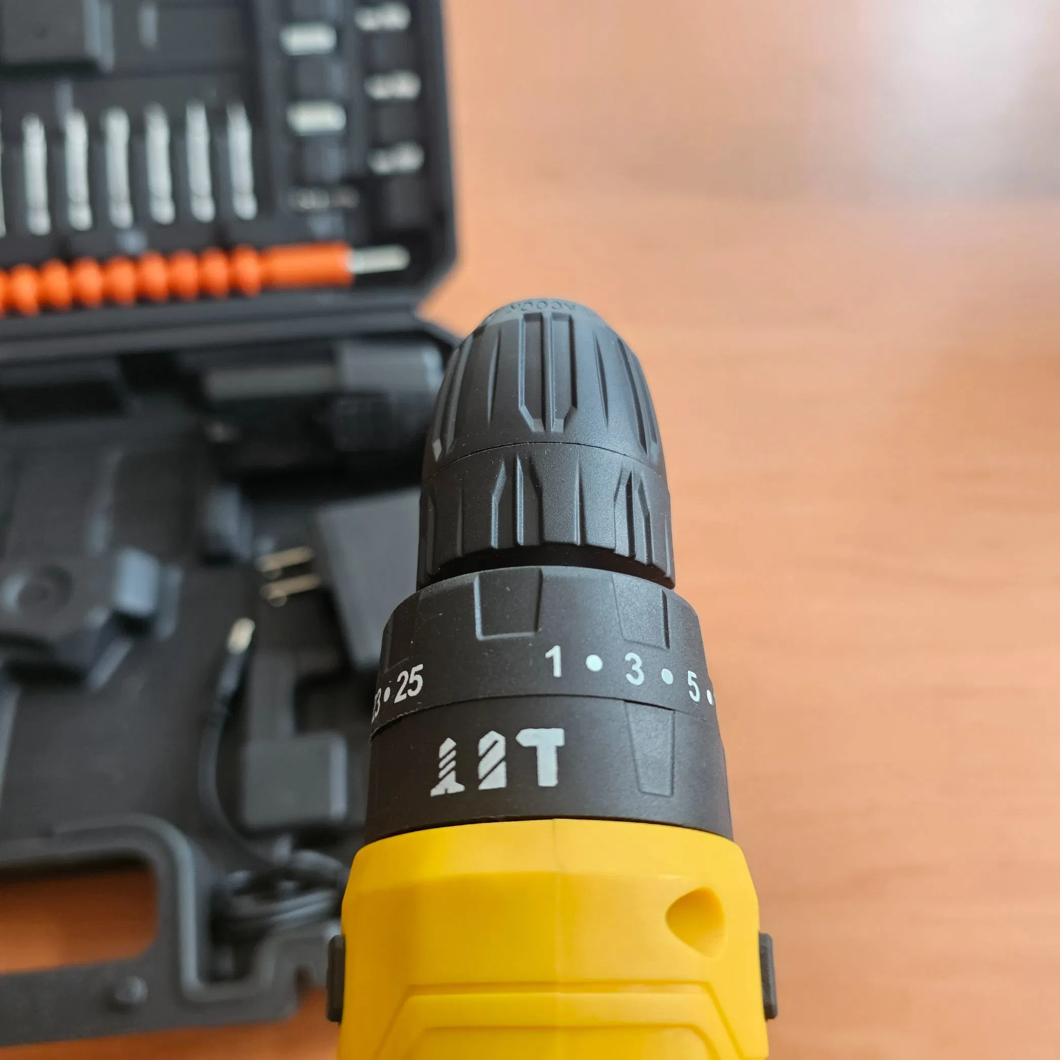 Double Insulated Power Tool Overheat Protection Cordless Drill Garage Tool Set