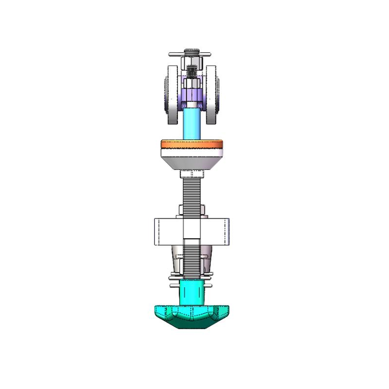 Hand Operation Transport Trolley on Monorail System