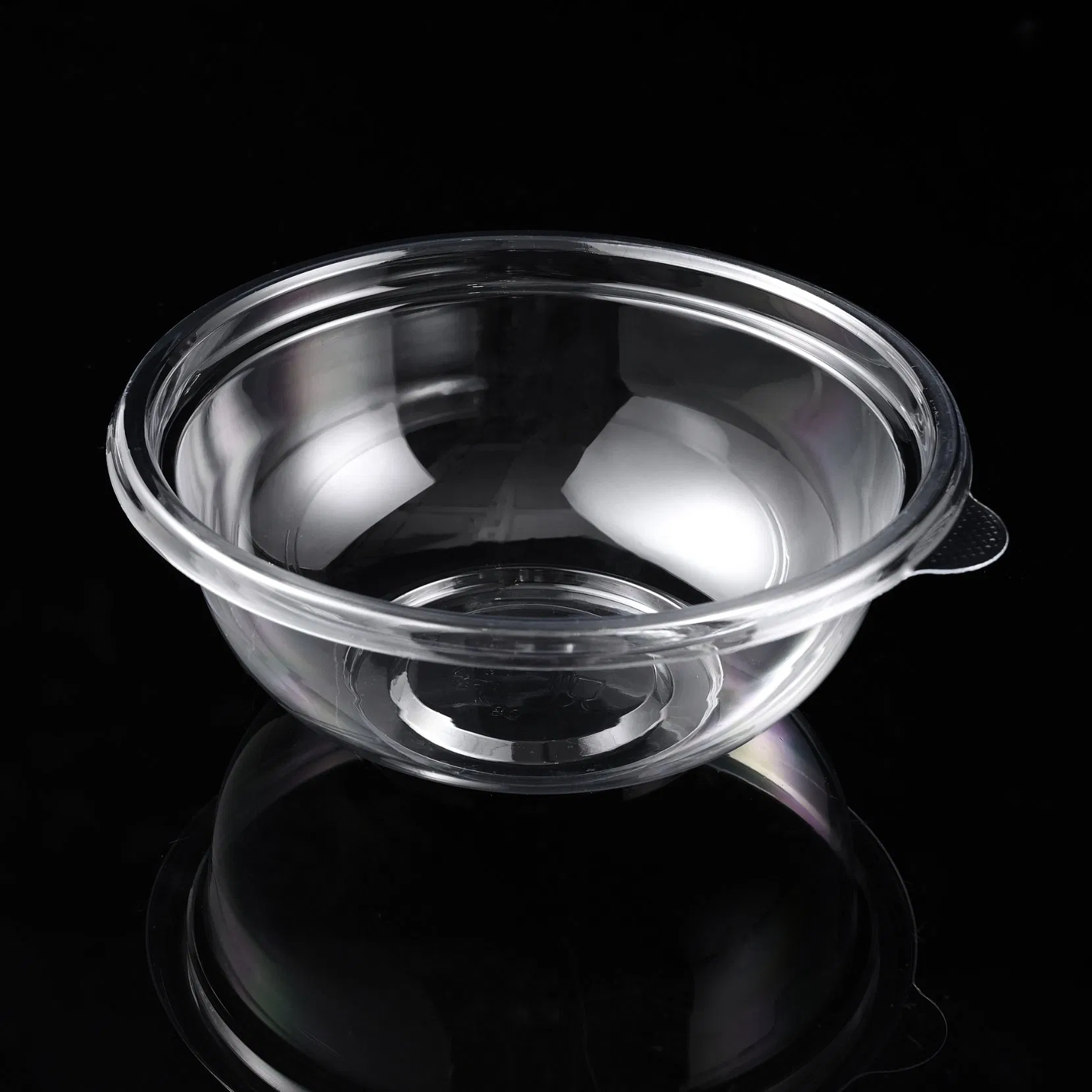 Factory Direct Sales Durable Plastic Salad Bowl Used for Food Fruit