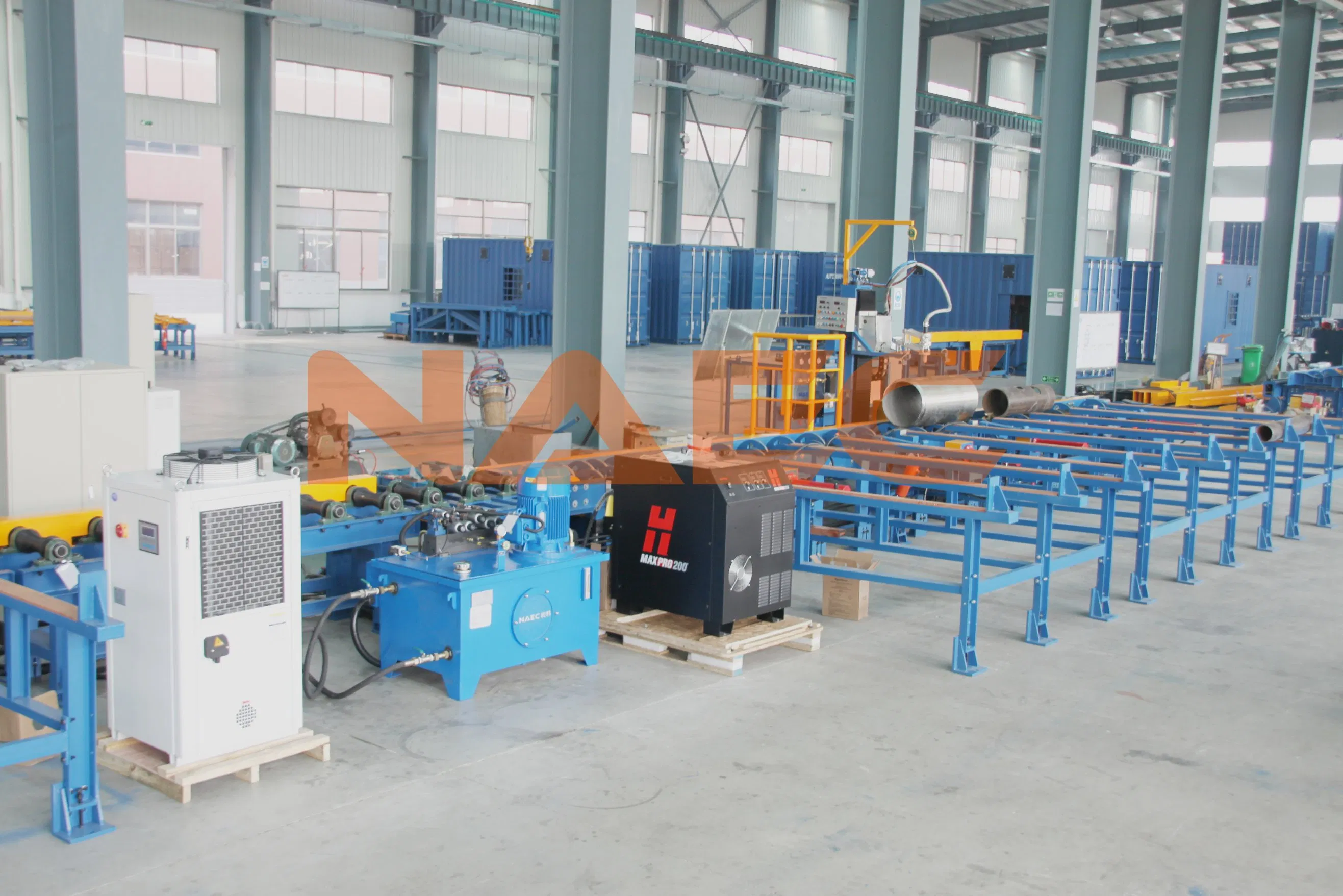 Automatic Pipe Spool Fabrication Solution System & Shipbuilding Pipeline Fabrication