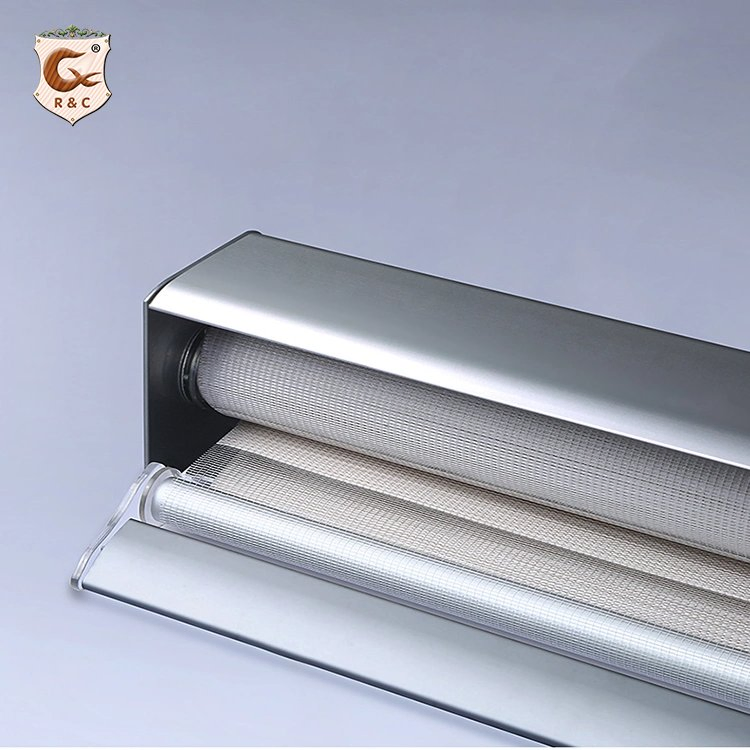 Manufacture Customized Size Zebra Blinds Shade Window Motorized Zebra Blinds