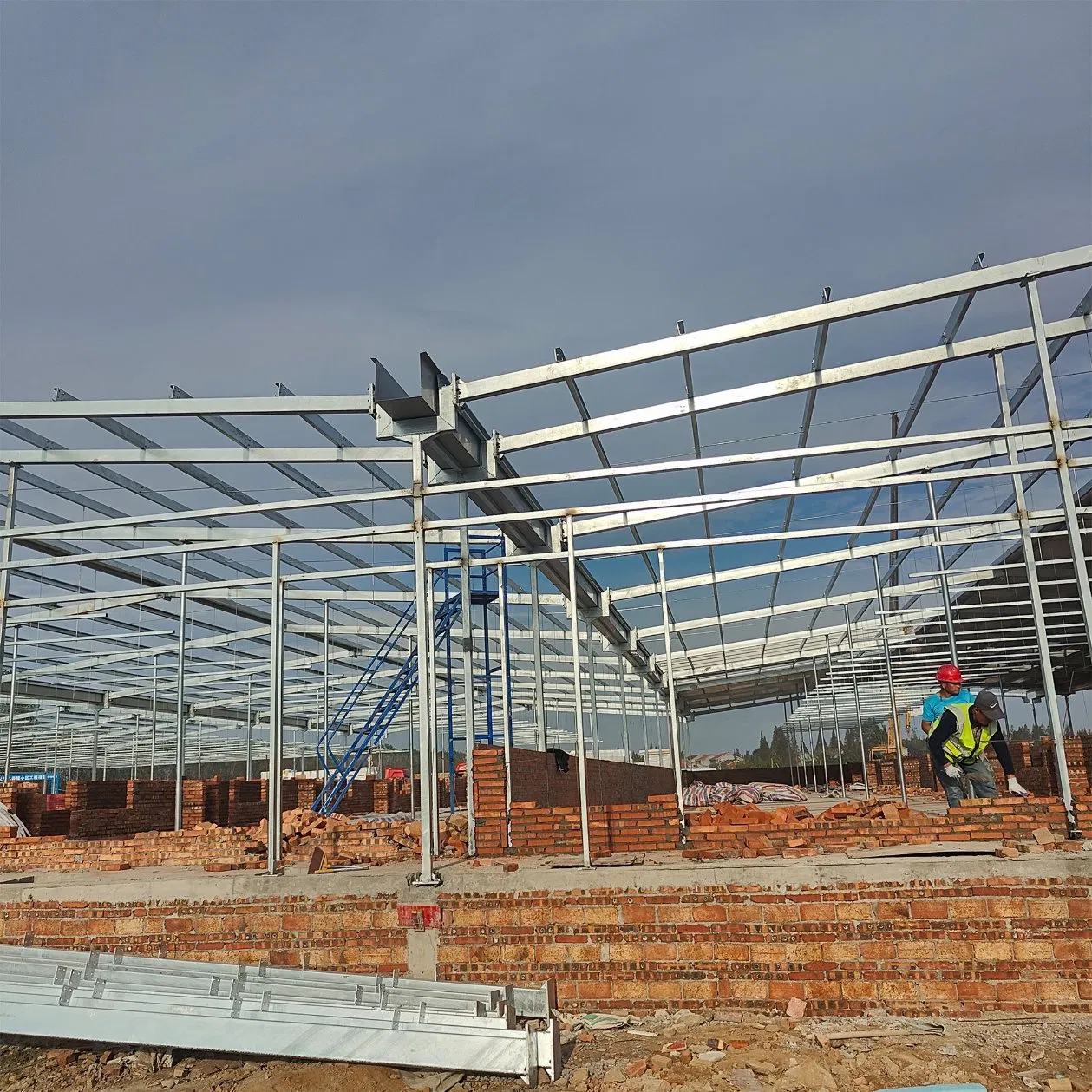 Customizable Poultry Farm Quick Installation Design High-Quality Light Weight Steel Structure Prefabricated Pig Shed House