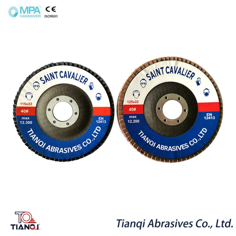 Factory Direct Sale 125X22 40# Flap Disc for Angle Grinder Matching Tool
