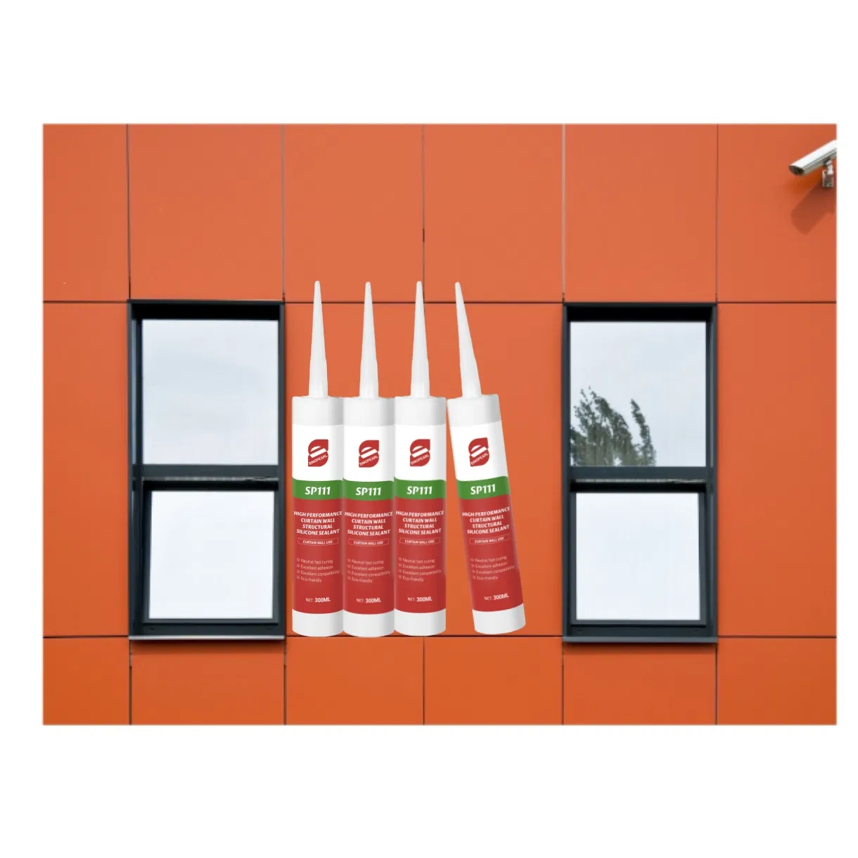Sp111 Structural Silicone Sealant Strong Bonding Strength for Aluminum Glass Marble Curtain Wall Super Adhesive Glue