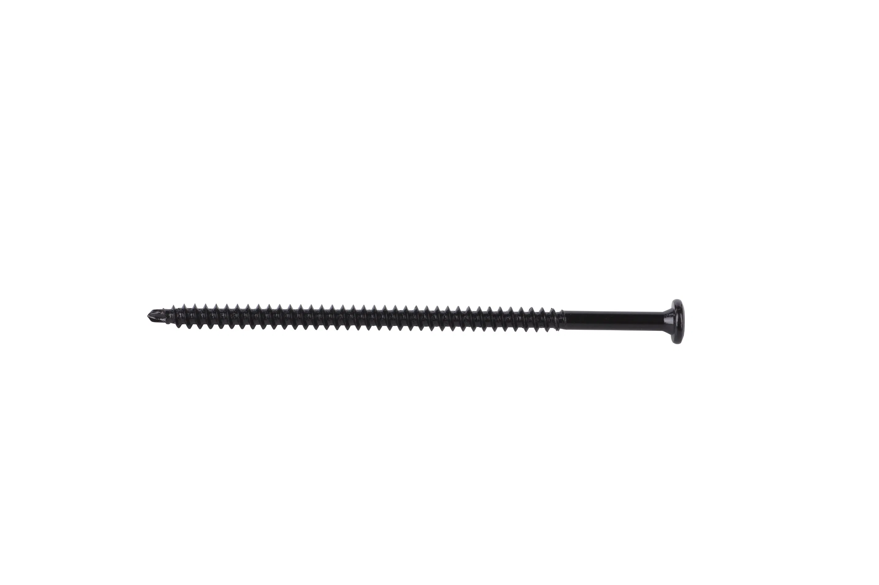 #14 Flat Top Tress Head Long Roofing Screw Self Drilling Screw Black
